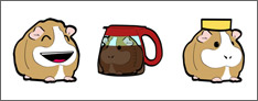 Pig and Pot Icons
